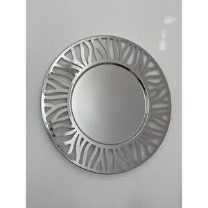 Marta Sansoni Alessi - Tralcio Muto Round Tray in Stainless Steel
